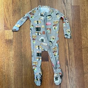 Posh peanut sushi onsie size 0-3 months